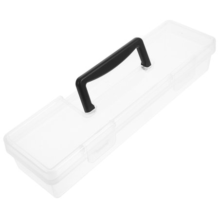 NIAIZEK Tool Clear Organizer Box Small Parts Organizer Case Transparent Plastic 1Pack