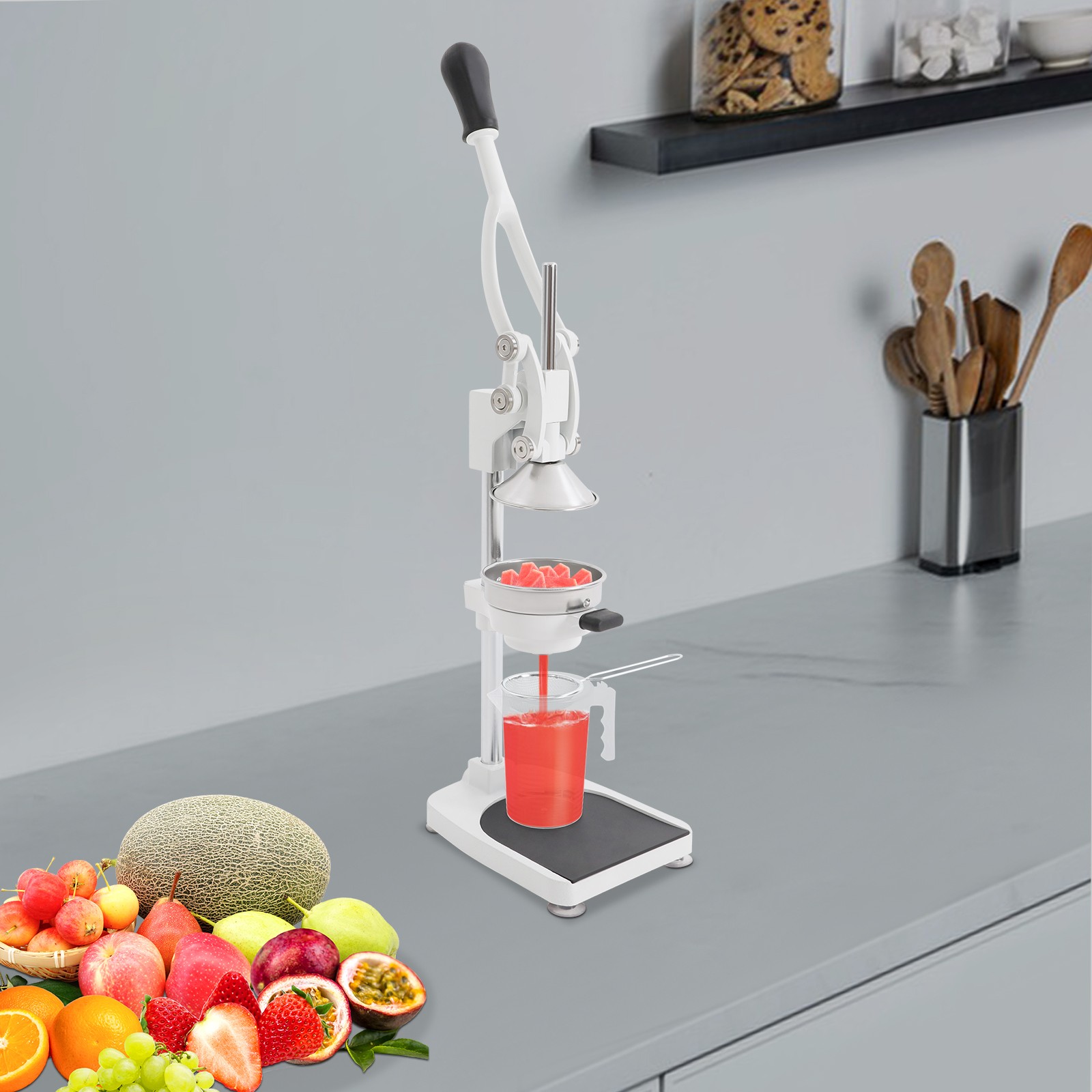 Commercial Manual Juicer, Juice Extraction Machine, Hand Press Juice Extractor