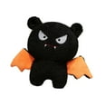 thumbnail image 2 of Peluche de Halloween, almohada rellena, regalo de cumpleaños, decoración de fiesta, decoraciones festivas, peluche para bebés, adultos, amigos y Murciélago, 2 of 10