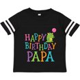 thumbnail image 3 of Inktastic Happy Birthday Papa Boys or Girls Toddler T-Shirt, 3 of 5