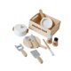 thumbnail image 4 of Juego de cocina de madera, utensilios de cocina, juego de rol, tenedor , juego de simulación para niños, regalo de cumpleaños para niños, 4 of 9