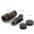 thumbnail image 2 of 8x Clip-on Lens Black Shell Mobile Phone Lens for Watching Competitions Concerts, 2 of 10