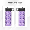 thumbnail image 3 of Goofa Violet for Insulated Kettle 18oz Water Bottle Insulated Tumbler with Handle & Flip Straw - Fits in Cup Holder, Leak Resistant Tumbler, 3 of 8