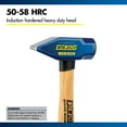 thumbnail image 5 of Estwing 4 lb Blacksmith Hammer with 14" Hickory Wood Handle, 5 of 7