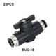 thumbnail image 5 of Kenally Conector de empuje neumático profesional Buen sellado Válvula de mano a prueba de fugas Válvula de bola manual Limitación de corriente Negro Type3 NO3 Kenally TO009294-02, 5 of 6