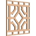 thumbnail image 3 of Ekena Millwork 23 3/8"W x 23 3/8"H x 3/8"T Large Addison Decorative Fretwork Wood Panels, Alder, 3 of 6