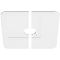 thumbnail image 2 of 40"OD x 7"ID x 14"C x 1"P Lucan Architectural Grade PVC Contemporary Ceiling Medallion, Two Piece, 2 of 11