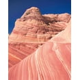 thumbnail image 2 of Majchrowicz, Alan 26x32 Gold Ornate Wood Framed with Double Matting Museum Art Print Titled - Coyote Buttes I Blush, 2 of 4