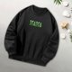 thumbnail image 4 of Sudadera con estampado de cuello redondo, Tops, sudadera cómoda de moda de otoño, ropa para hombres y mujeres para ir de compras, senderismo en casa L, 4 of 8