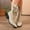 #328-Beige, variant on Winter Suede Mid-Calf Boots for Women – Pointed Toe Medium Block Heel with Bow & Bead Decorations, Stylish Casual Footwear for Winter