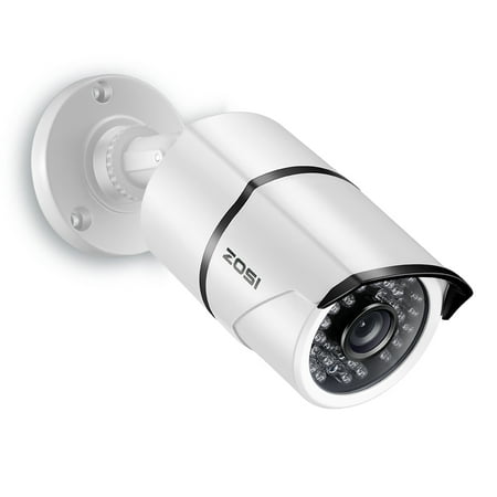 ZOSI 2MP HD 1080P 4 in 1 TVI/CVI/AHD/CVBS Security Camera Day Night Weatherproof Camera 100ft IR Distance Aluminum Metal