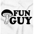 thumbnail image 2 of Fun Guy Fungi Mushroom Nerdy Geeky Zip Hoodie Sweatshirt Men Brisco Brands S, 2 of 6