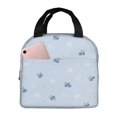 thumbnail image 2 of Blueberry Floral Lunch Bag Thick Aluminum Foil Tote Cooler for Women Office Picnic Gift, 2 of 6