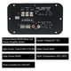thumbnail image 3 of Car Subwoofer Amplifier Board, 500W Subwoofer High Power HiFi Bass Amplifier Board DC 12V, 3 of 5