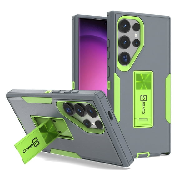 CoverON for Motorola Moto G Pure Case and Screen Protector Tempered Glass, Clear Slim Fit Lightweight Hard Back Phone Cover TPU, Blue Bumper