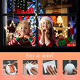 thumbnail image 4 of Lomotech Christmas Window Lights with Suction Cup, Battery Operated 7.7 Inch Warm White Star Lights with Timer Function for Christmas Decorations (2 Pack), 4 of 7