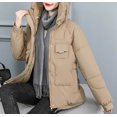 thumbnail image 6 of Women's Down Puffer Jacket,Womens Down Coats & Jackets Winter Coats Long Sleeve Short Warm Zip Up Jacket Outerwear, 6 of 7