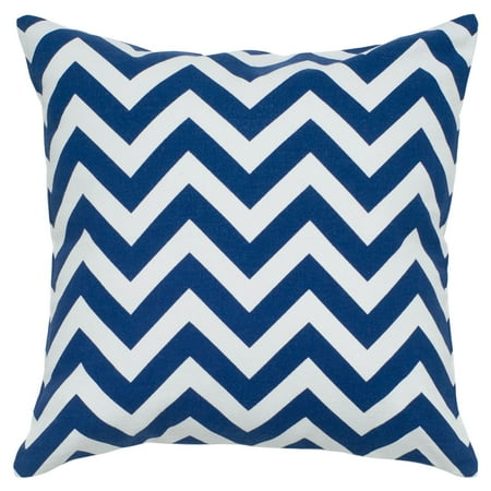 Rizzy Home chevron18" x 18"Cotton decorative filled pillow