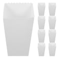 thumbnail image 1 of GOOHOCHY 48Pcs Minimalist White Popcorn Boxes Convenient Party Snack Boxes for Popcorn Fries and More, 1 of 8