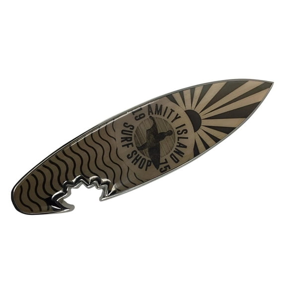 Jaws Surfboard Premium Bottle Opener