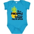 thumbnail image 3 of Inktastic Be a Pineapple in a World Full of Apples Boys or Girls Baby Bodysuit, 3 of 5