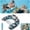 Dark colors, variant on 2Pcs Inflatable Pool Noodles for Adults, Large Heavy Duty Floating&nbsp;Pool Lounger Pool Float Loungers, Swim Noodles for Pool, Beach, Lake, Water Games, Summer Party