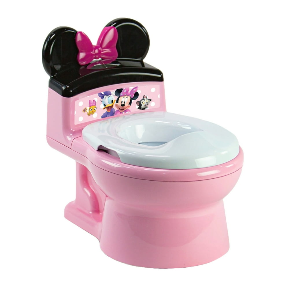 Disney ImaginAction Minnie Mouse 2in1 Potty Training Toilet, Toddler Toilet and Training Seat