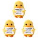 thumbnail image 1 of Pato Ganchillo Con Tarjeta Positivo Punto Creativo Para Regalos Hermanas Amarillo, 1 of 4