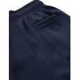 thumbnail image 4 of Hat and Beyond Men's Lightweight Brushed Fleece Elastic Sweat Shorts with Pockets, 4 of 6