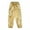 Golden, variant on Girls Patent Leather Elastic Waist Cargo Loose Pants Bright Street Dance Dance Performance Casual Outing