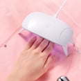 thumbnail image 2 of UV Nail Lamp Quick Safe Gel Polish Dryer Timer Setting Easy Use Portable Foldable Compact Mini Light, 2 of 9