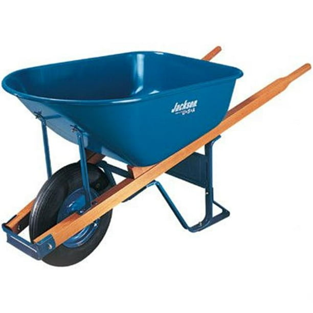 6Cu.Ft. Steel Tray Contractor Wheelbarrow