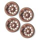 thumbnail image 2 of Buje de rueda RC NikouMX 4 piezas de aluminio 2,2 pulgadas Beadlock universal sobre orugas, 2 of 8