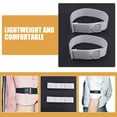 thumbnail image 4 of ColoMX 2 pares de ligas de manga de camisa para hombres y mujeres bandas de brazo antideslizantes ajustables soportes de manga elásticos para camisas ligas de brazo, 4 of 8