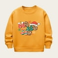 thumbnail image 2 of djtdsds Chandails en Molleton pour Adolescentes Enfants Automne et Hiver Manches Longues et Imprimé de Noël Décontracté Épais Chaud Col Rond Chandail à Capuchon pour Garçons et Filles Chandails en Molleton Mignons Taille : 5-6 Ans, 2 of 3