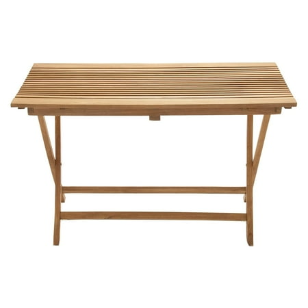 folding table patio wood outdoor maintenance care teak decorifusta