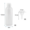 thumbnail image 3 of Botellas Vacías Recargables Sunnimix 100ml para Cosméticos, 3 of 8
