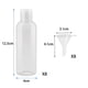 thumbnail image 3 of Botellas Vacías Recargables Sunnimix 100ml para Cosméticos, 3 of 8