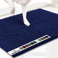 thumbnail image 1 of Muddy Mat® AS-SEEN-ON-TV Tapete para puerta y alfombra para mascotas de microfibra altamente absorbente, área lavable gruesa antideslizante y tapete de baño de chenilla suave para cocina, baño, dormit, 1 of 5