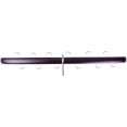 thumbnail image 4 of Tie Rack Belt Rack para guardarropa, organizador colgante de madera para corbatas y cinturones, ganchos de metal Adepaton LKX-1179-1, 4 of 6