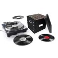 thumbnail image 5 of Snap-N-Store Caja de almacenamiento para discos de vinilo - 12" - Paquete de 2 - Caja con capacidad para 75 álbumes de vinilo - Negro, 5 of 5