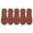 Brown, variant on Womens Socks 5 Pairs Casual Solid Anti Invisible No Show Socks for Women Beige One Size