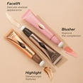 thumbnail image 3 of Liquid Blush Stick Blusher Cream Highlighter Blush Concealer Pen Versatile Li✨s S5B5, 3 of 8