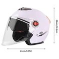 thumbnail image 3 of Moto Jet para Adultos GUANGLU Con Doble Visera () Blanco, 3 of 9