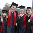 thumbnail image 6 of Endea Graduation Red Graduation Stole, 6 of 6