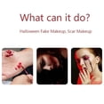 thumbnail image 4 of Fiudx Plasma Falso, Maquillaje Lavable para Efectos Realistas, Sangre Falsa Fácil de Aplicar, Perfecto para Cosplay o Halloween, Maquillaje de Efectos Especiales, Uso para Adultos, Vegano y Sin Cruel, 4 of 6