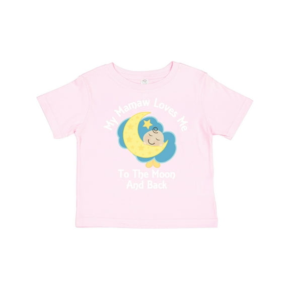 Inktastic Mamaw Grandma Loves Me Girls Boys Boys or Girls Toddler T-Shirt