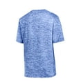 thumbnail image 6 of Sport Tek 1151154 Men PosiCharge Electric Heather Tee, True Royal Electric - Large, 6 of 6