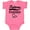 Hot Pink, variant on Inktastic Future Veterinarian Boys or Girls Baby Bodysuit