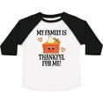 thumbnail image 3 of Inktastic Thanksgiving Thankful Family Boys or Girls Toddler T-Shirt, 3 of 5